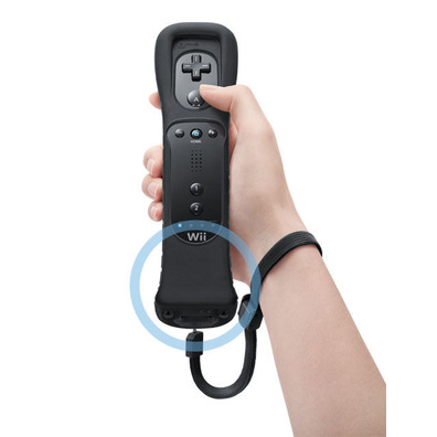 Wiimote + Wii Motion Plus Black