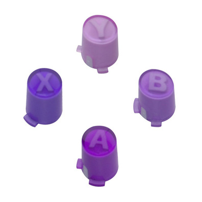 ABXY Button Set for Xbox 360 Controller Violet