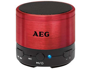 Haut-parleur Bluetooth AEG BSS 4826 rouge