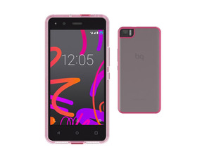 Gummy Case Bq Aquaris M4.5 Fucsia