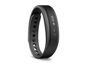 Bracelet d\'activité noir GARMIN Vivosmart HRM / P