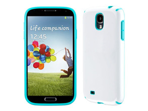 Protect Case CandyShell para Samsung Galaxy S4 Blanc-Bleu