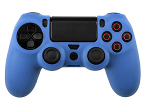 Housse de silicone pour Dualshock 4 Light Blue