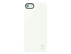 Coque ultra-fine en polycarbonate pour iPhone 5 Blanc