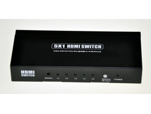 Ajouter au panier Switch HDMI 5x1 with remote control Switch HDMI 5x1 with remote control