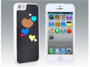 Ajouter au panier Coque protectrice Coeurs pour iPhone 5 Noire Coque protectrice Coeurs pour iPhone 5 Noire