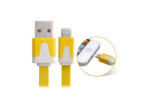 Ajouter au panier Câble de transfert/rechargement iPhone 5 Jaune Câble de transfert/rechargement iPhone 5 Jaune