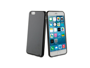 Soft skin-tight case for iPhone 6 Muvit Noire