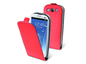 Housse élégante avec clip pour Samsung Galaxy S III Orange