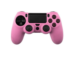 Housse de silicone pour Dualshock 4 Rose