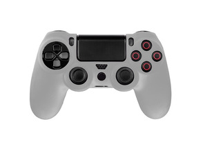 Housse de silicone pour Dualshock 4 Blanc