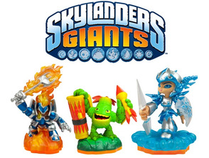 Skylanders Giants - Triple Pack (Ignitor, Chill, Zook)