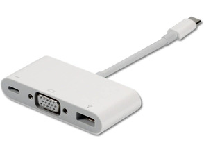 Ajouter au panier Adaptador Apple MJ1L2ZM/A de USB Tipo C a VGA para MacBook Adaptador Apple MJ1L2ZM/A de USB Tipo C a VGA para MacBook