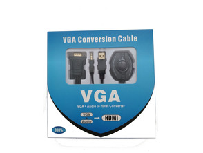 Ajouter au panier Adaptador VGA + Audio + HDMI Adaptador VGA + Audio + HDMI