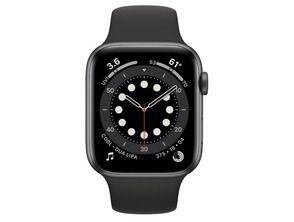 Ajouter au panier Apple Watch S6 44MM Gris Espacial con correa negra Sport Bande MG2E3TY/A Apple Watch S6 44MM Gris Espacial con correa negra Sport Bande MG2E3TY/A
