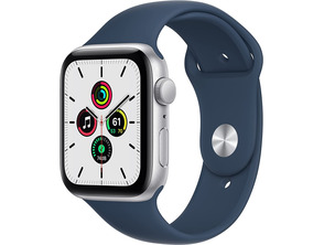 Ajouter au panier Apple Watch SE 2021 GPS 44 mm Caja de Aluminio en Plata / Correa Deportiva Azul Abismo Apple Watch SE 2021 GPS 44 mm Caja de Aluminio en Plata / Correa Deportiva Azul Abismo