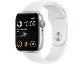 Ajouter au panier Apple Watch SE 2ª Gen GPS 44mm Aluminio Plata / Correa Deportiva Blanca Apple Watch SE 2ª Gen GPS 44mm Aluminio Plata / Correa Deportiva Blanca