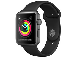 Ajouter au panier Apple Watch Series 3 38mm GPS Aluminio / Gris Espacial con correa deportiva Negra MTF02QL/A Apple Watch Series 3 38mm GPS Aluminio / Gris Espacial con correa deportiva Negra MTF02QL/A