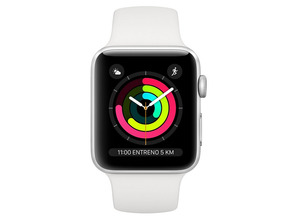 Ajouter au panier Apple Watch Series 3 38mm GPS Aluminio / Plata con correa deportiva blanca MTEY2QL/A Apple Watch Series 3 38mm GPS Aluminio / Plata con correa deportiva blanca MTEY2QL/A