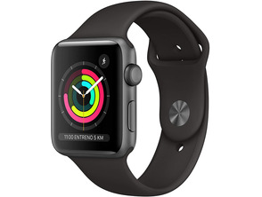 Ajouter au panier Apple Watch Series 3 GPS 42mm Caja Gris Espacial / Correa Deportiva Negra Apple Watch Series 3 GPS 42mm Caja Gris Espacial / Correa Deportiva Negra