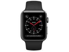 Ajouter au panier Apple Watch Série 3, GPS   Cellular 38mm en Aluminium Gris sidéral Apple Watch Série 3, GPS   Cellular 38mm en Aluminium Gris sidéral