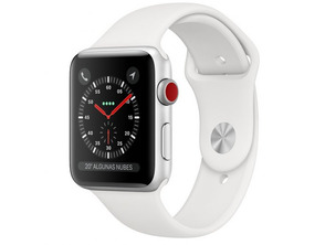 Ajouter au panier Apple Watch Série 3, GPS   Cellular 42mm en Aluminium Blanc Apple Watch Série 3, GPS   Cellular 42mm en Aluminium Blanc