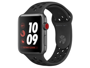 Ajouter au panier Apple Watch Série 3, Nike GPS Cellule 38mm Espace Gris Apple Watch Série 3, Nike GPS Cellule 38mm Espace Gris