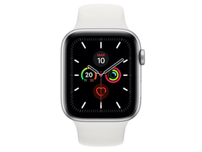 Ajouter au panier Apple Watch Series 5 40mm GPS Aluminio Plata con correa blanca Sport MWV62TY/A Apple Watch Series 5 40mm GPS Aluminio Plata con correa blanca Sport MWV62TY/A