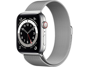 Ajouter au panier Apple Watch Series 6 GPS + Cellule 44mm Acero Inoxannulable Boucle Milanese Plata Apple Watch Series 6 GPS + Cellule 44mm Acero Inoxannulable Boucle Milanese Plata