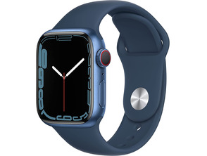 Ajouter au panier Apple Watch Series 7 GPS/Cellulaire 41 mm Caja de Aluminio en Azul / Correa deportiva Azul Abismo Apple Watch Series 7 GPS/Cellulaire 41 mm Caja de Aluminio en Azul / Correa deportiva Azul Abismo