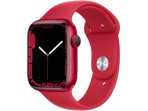 Ajouter au panier Apple Watch Series 7 GPS/Cellulaire 45 mm Aluminio Rojo / Correa deportiva Roja Apple Watch Series 7 GPS/Cellulaire 45 mm Aluminio Rojo / Correa deportiva Roja