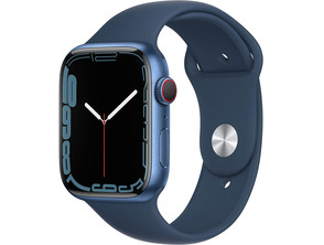 Ajouter au panier Apple Watch Series 7 GPS/Cellulaire 45 mm Caja de Aluminio en Azul / Correa deportiva Azul Abismo Apple Watch Series 7 GPS/Cellulaire 45 mm Caja de Aluminio en Azul / Correa deportiva Azul Abismo