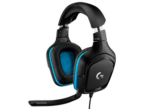Ajouter au panier Logitech Auriculaires G432 7.1 avec Microphone USB/Jack 3.5 Noir Logitech Auriculaires G432 7.1 avec Microphone USB/Jack 3.5 Noir