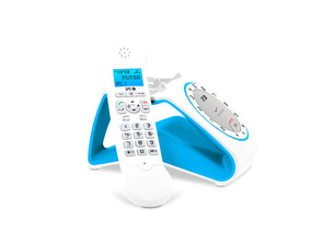 Ajouter au panier Wireless Telephone Retro Glamour SPC 7704A White/Blue Wireless Telephone Retro Glamour SPC 7704A White/Blue