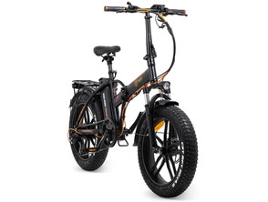 Bicicleta Eléctrica FAT Bike Youin You-Ride Texas Negro / Naranja