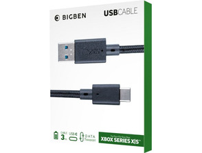 Ajouter au panier BigBen Cable USB C 3 métros Xbox Series X/S BigBen Cable USB C 3 métros Xbox Series X/S