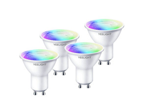 Bombilla Inteligente Yeelight Smart Bulb W1 GU10 350 Lúmenes (4uds)