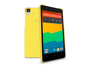 bq Aquaris E5 Cristal Case Yellow