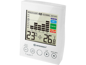 Ajouter au panier Bresser Higrómetro Digital con Alerta Anti-Moho Bresser Higrómetro Digital con Alerta Anti-Moho