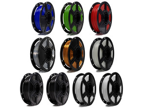 Bresser Pack 10 Bobinas de Filamento PLA (0.5Kg) Impresora 3D
