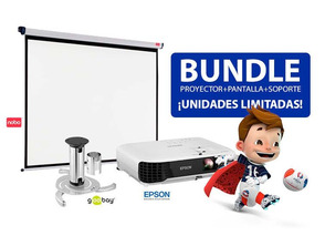 Epson EB-U04 + Affichage + Projecteur de support Wentronic BeamerFlex