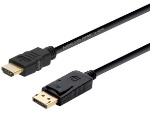 Câble Displayport (A) M a HDMI (A) M Aisens 2M