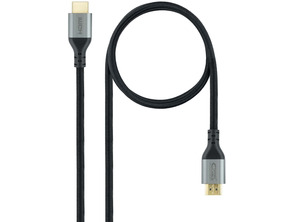 Câble HDMI 2.1 Nanocable Ultra Haute Vitesse 2m Negro
