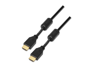 Câble HDMI (A) M a HDMI (A) M Aisens 1.8M Negro