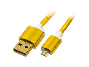 Ajouter au panier Aluminium USB to Micro USB Charger Cable Aluminium USB to Micro USB Charger Cable
