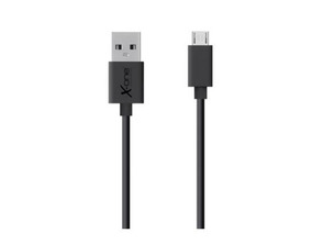 Cable plat Micro USB X-One Noire