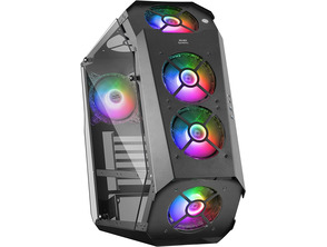 Caja ATX Semitorre Mars Gaming MC51 Black