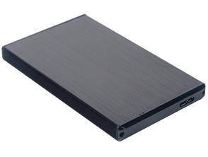 Caja Externa 2.5''USB 3.1 sata AISENS Aluminio Negro
