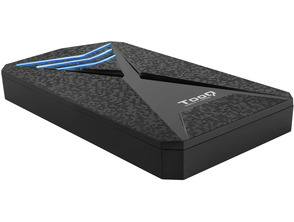 Caja Externa Gaming 2.5''SATA USB 3.1 TooQ TQE-2550BL Azul