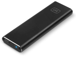Caja Externa SSD M. 2 1Life USB-C Negra